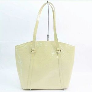 Louis Vuitton Avalon Cream MM Tote Bag